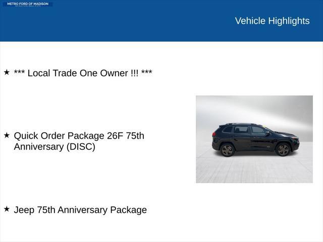 used 2017 Jeep Cherokee car, priced at $8,600