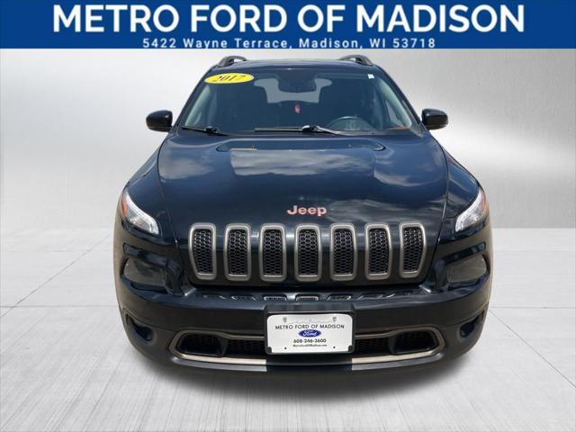 used 2017 Jeep Cherokee car, priced at $8,600