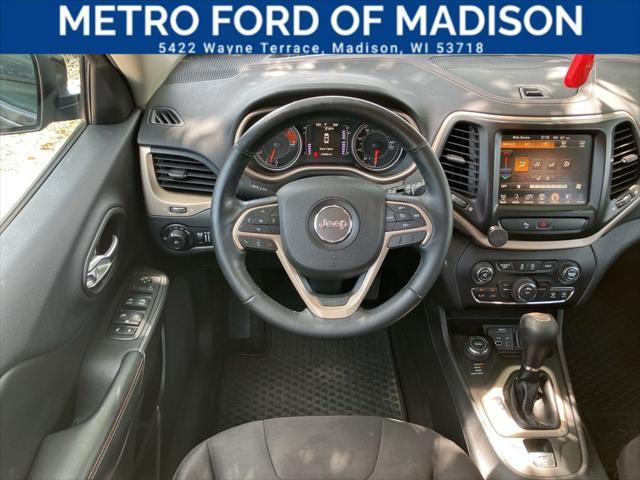 used 2017 Jeep Cherokee car, priced at $8,600