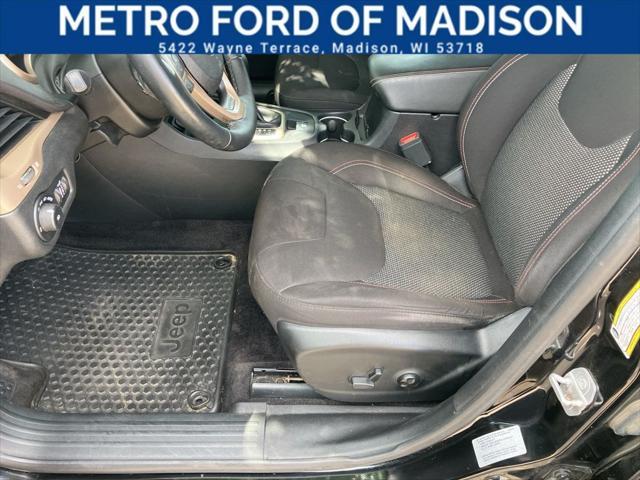 used 2017 Jeep Cherokee car, priced at $8,600