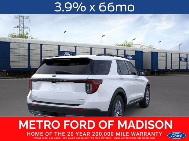 new 2025 Ford Explorer car, priced at $49,238