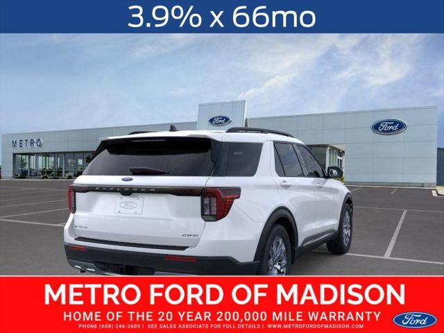 new 2025 Ford Explorer car, priced at $49,238