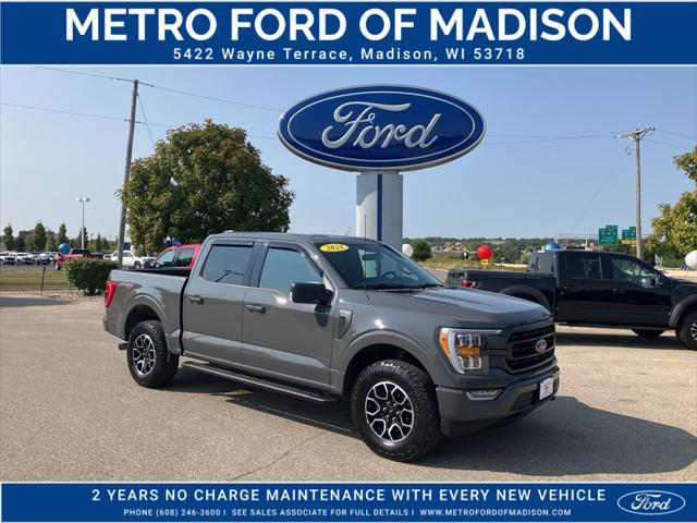 used 2021 Ford F-150 car, priced at $37,498