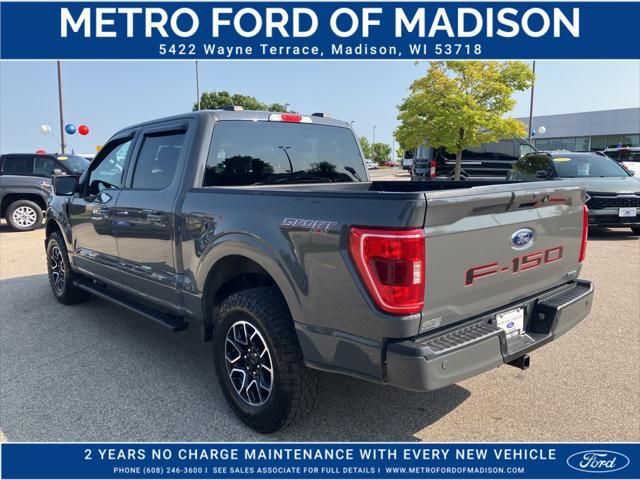 used 2021 Ford F-150 car, priced at $37,498