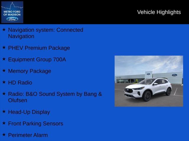 new 2025 Ford Escape PHEV car, priced at $39,241