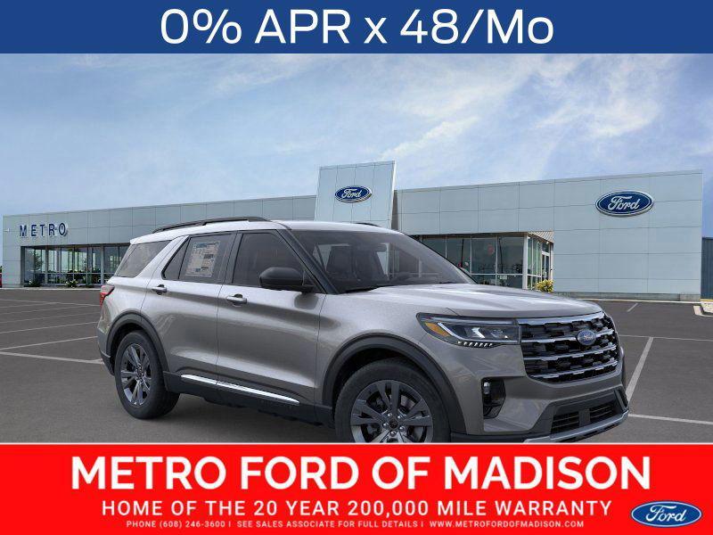 new 2025 Ford Explorer car, priced at $49,850