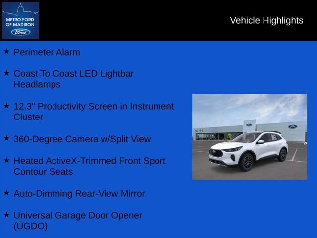 new 2025 Ford Escape PHEV car, priced at $40,735