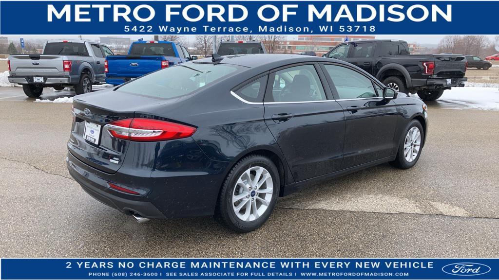 used 2020 Ford Fusion car, priced at $18,106