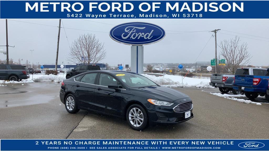 used 2020 Ford Fusion car, priced at $17,589