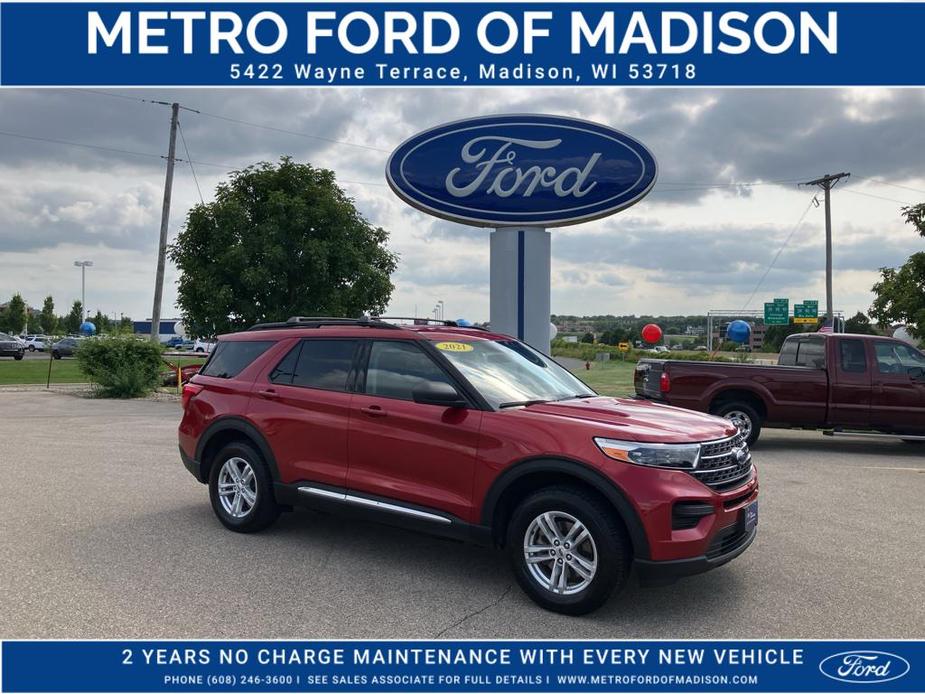 used 2021 Ford Explorer car, priced at $23,554