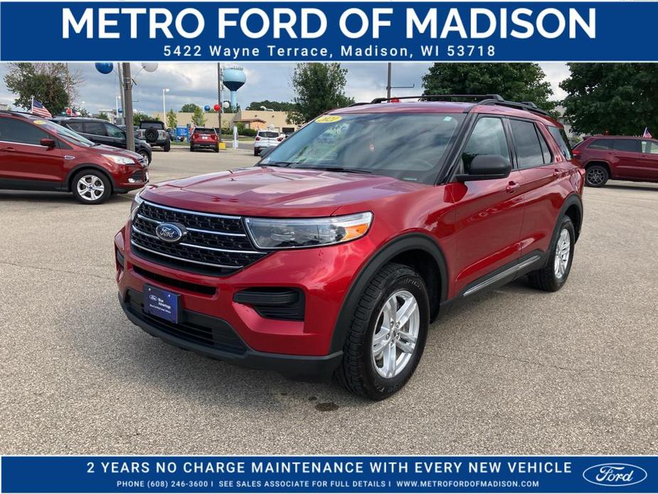 used 2021 Ford Explorer car, priced at $23,554