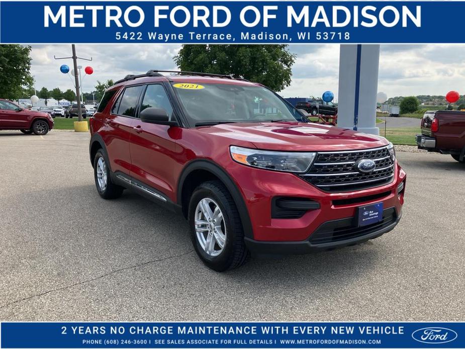 used 2021 Ford Explorer car, priced at $23,554