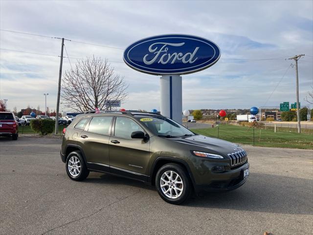 used 2016 Jeep Cherokee car, priced at $7,435