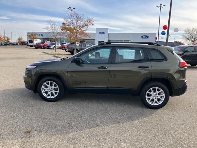 used 2016 Jeep Cherokee car, priced at $8,370