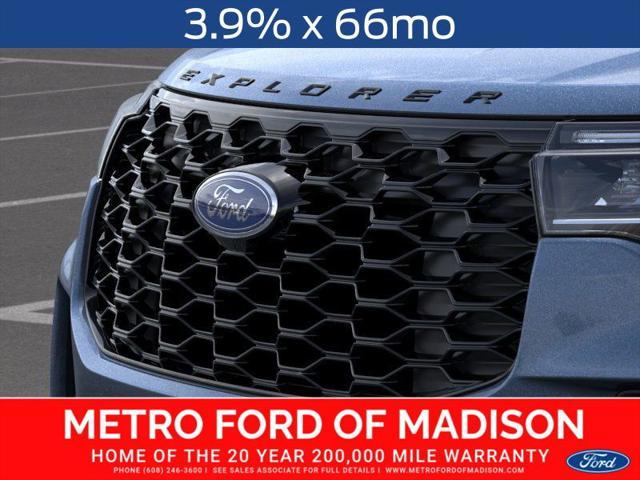 new 2025 Ford Explorer car, priced at $49,907