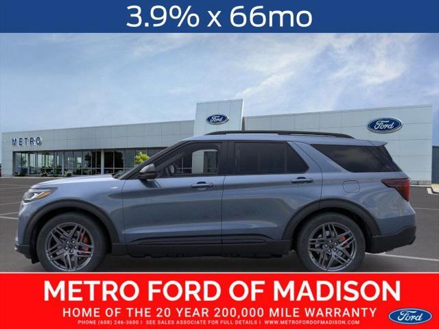 new 2025 Ford Explorer car, priced at $49,907