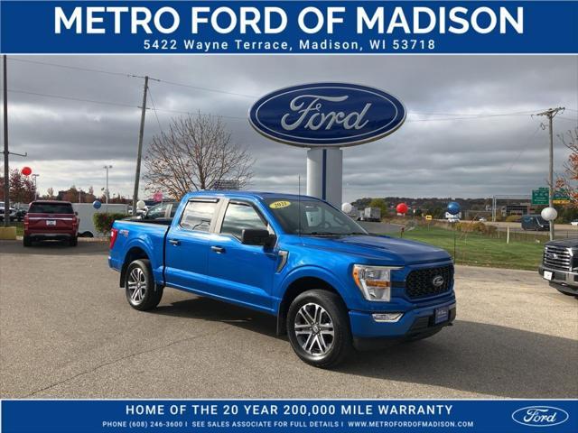 used 2021 Ford F-150 car, priced at $35,632