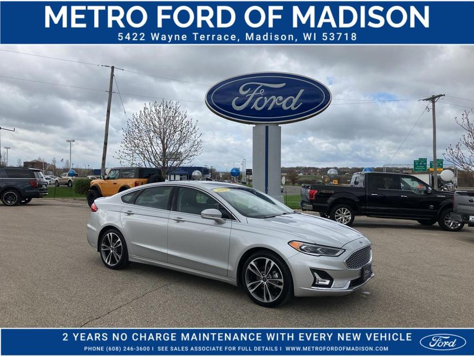 used 2019 Ford Fusion car, priced at $20,906