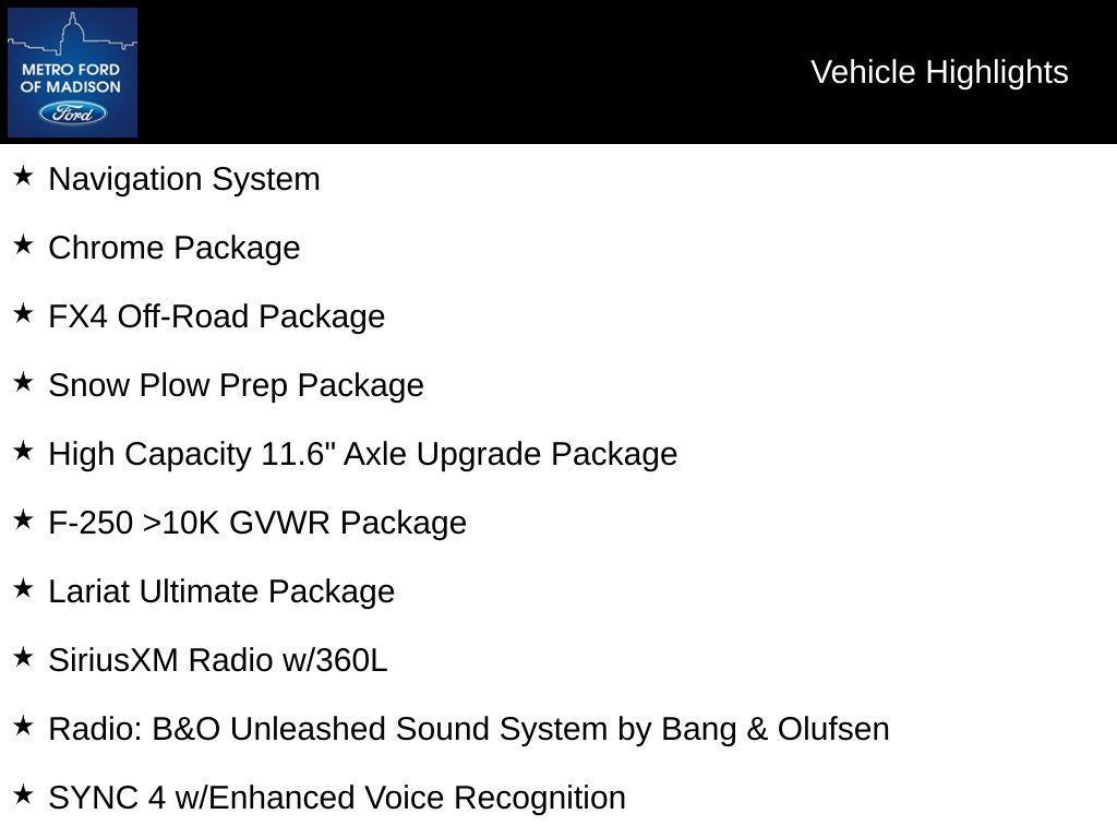new 2025 Ford F-250 car, priced at $84,768