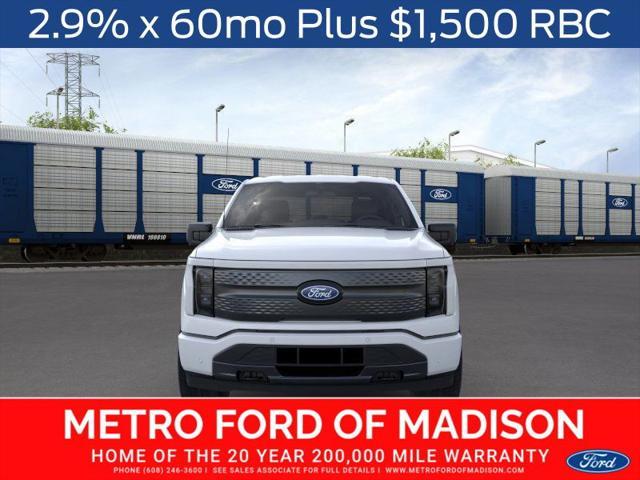 new 2025 Ford F-150 Lightning car, priced at $73,000