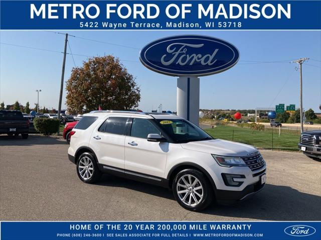 used 2017 Ford Explorer car, priced at $17,504