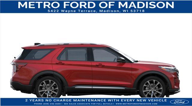 new 2025 Ford Explorer car, priced at $58,278