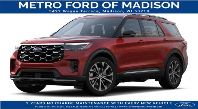 new 2025 Ford Explorer car, priced at $58,278