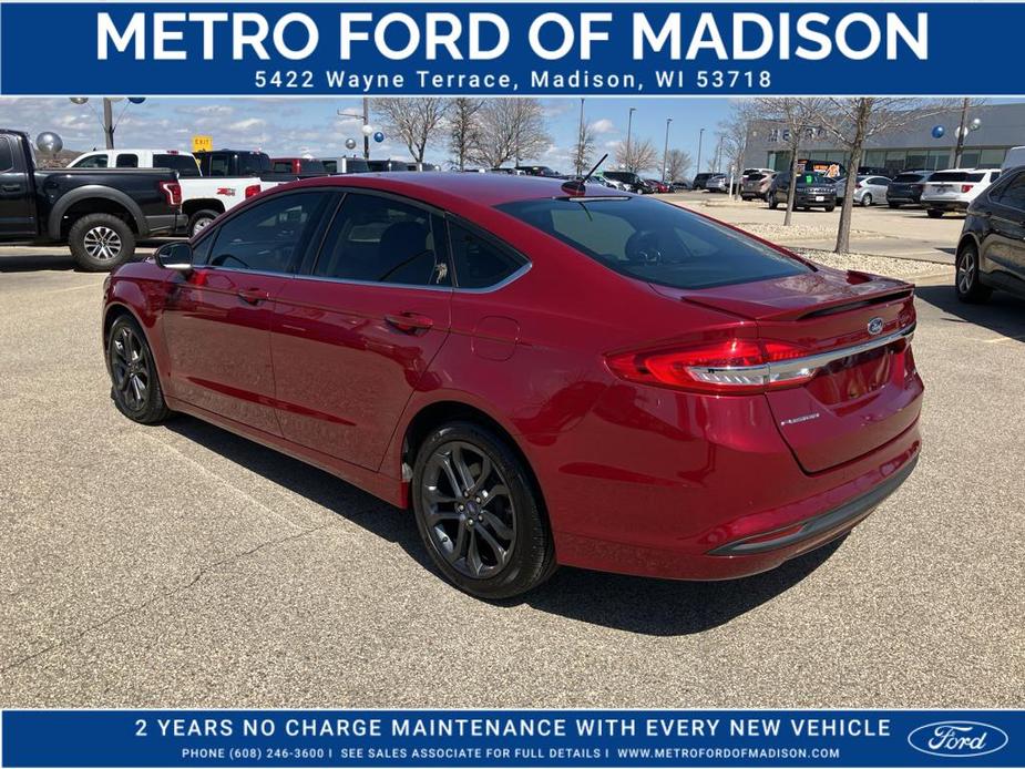 used 2018 Ford Fusion car, priced at $18,601