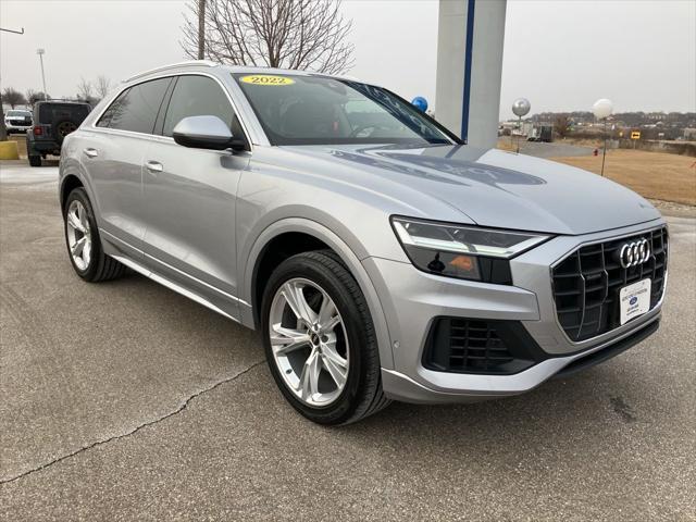 used 2022 Audi Q8 car, priced at $48,900