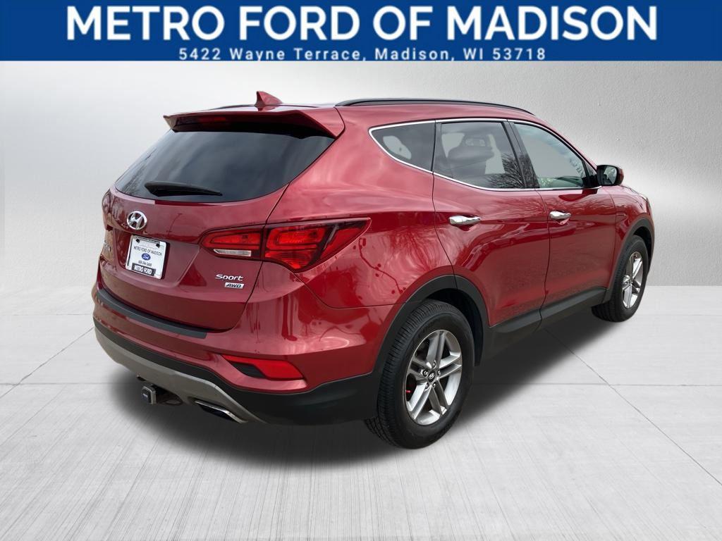used 2017 Hyundai Santa Fe Sport car, priced at $11,450