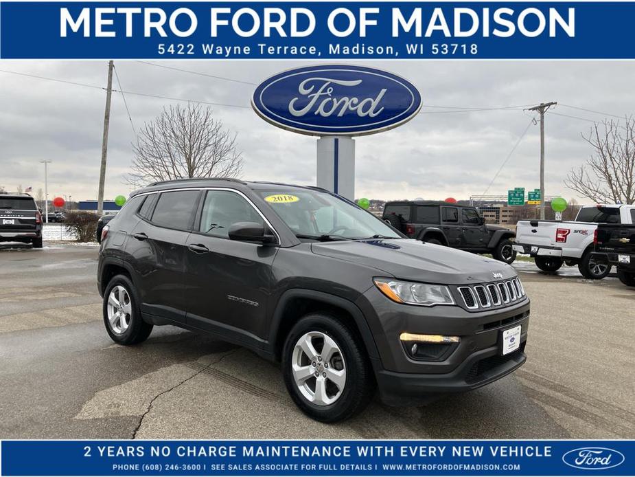 used 2018 Jeep Compass car, priced at $16,812