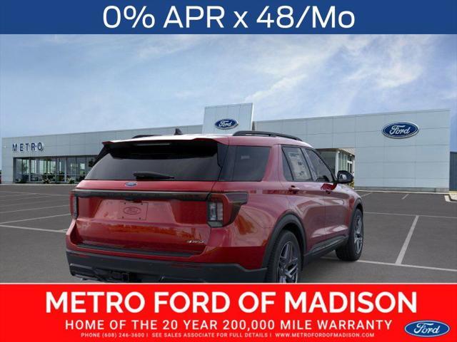 new 2025 Ford Explorer car, priced at $52,065