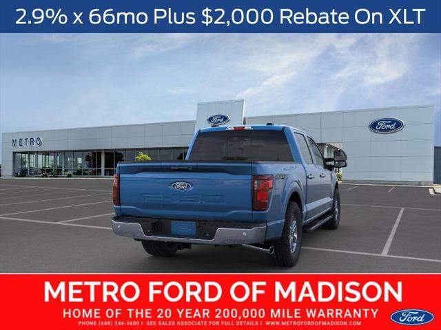 new 2024 Ford F-150 car, priced at $53,806