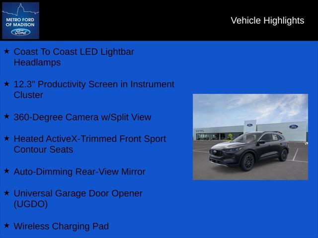 new 2025 Ford Escape PHEV car, priced at $38,374
