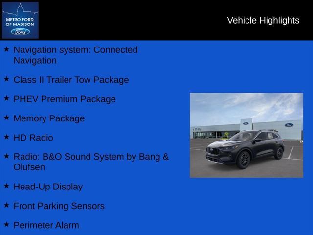 new 2025 Ford Escape PHEV car, priced at $38,374