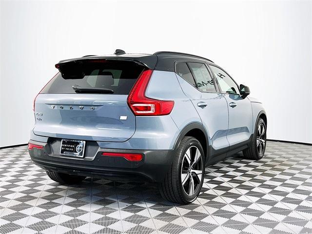 used 2021 Volvo XC40 Recharge Pure Electric car, priced at $33,588