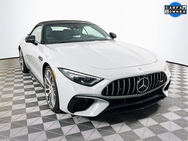 used 2022 Mercedes-Benz AMG SL 55 car, priced at $99,988
