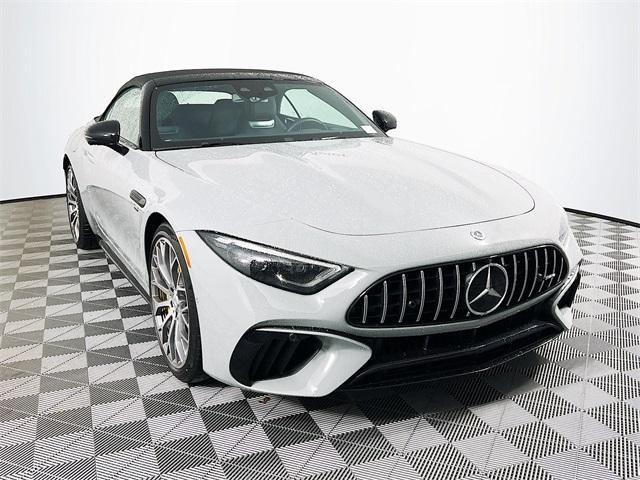 used 2022 Mercedes-Benz AMG SL 55 car, priced at $99,988