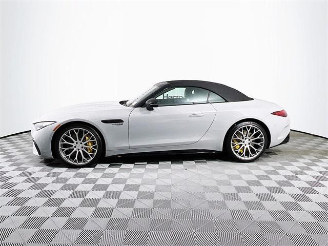 used 2022 Mercedes-Benz AMG SL 55 car, priced at $99,988