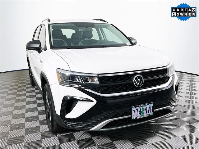 used 2022 Volkswagen Taos car, priced at $21,588