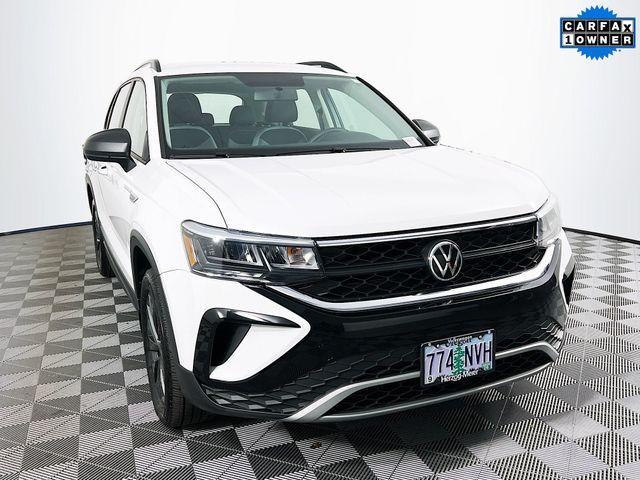 used 2022 Volkswagen Taos car, priced at $20,988