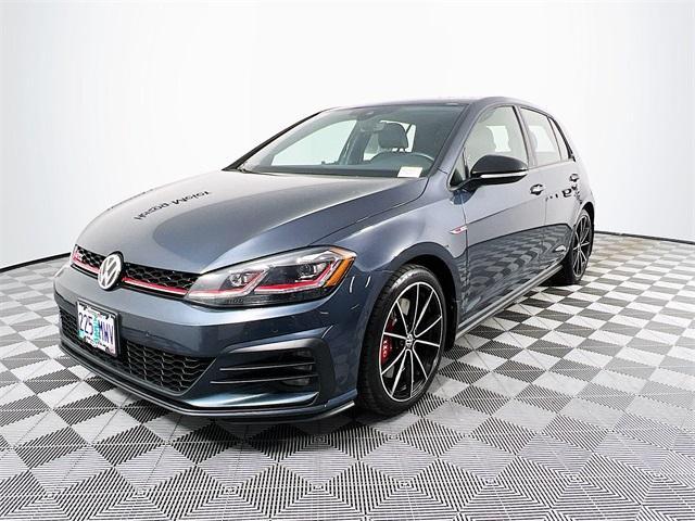 used 2021 Volkswagen Golf GTI car, priced at $27,988