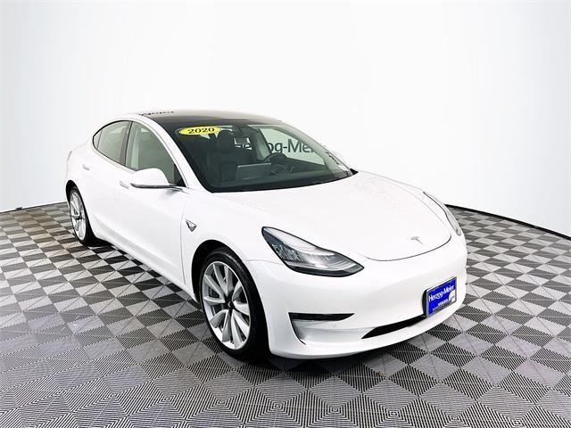 used 2020 Tesla Model 3 car, priced at $29,488