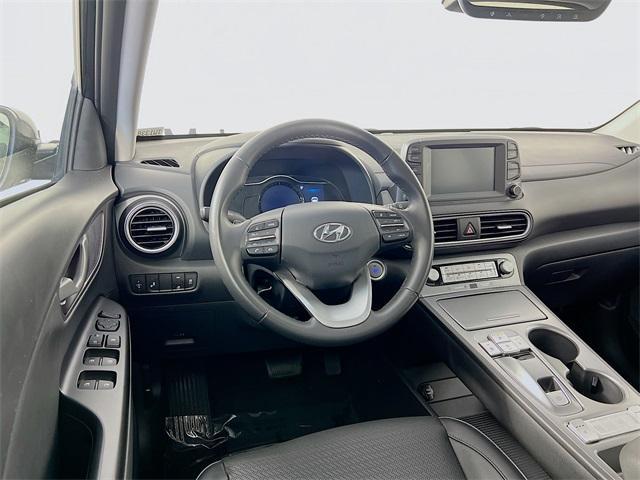 used 2021 Hyundai Kona EV car, priced at $21,488