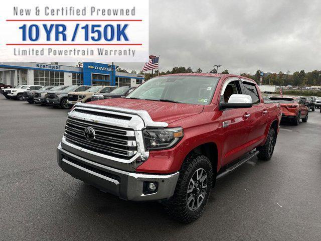 used 2021 Toyota Tundra car, priced at $46,896