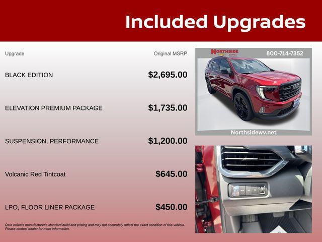 new 2026 GMC Acadia car, priced at $52,436