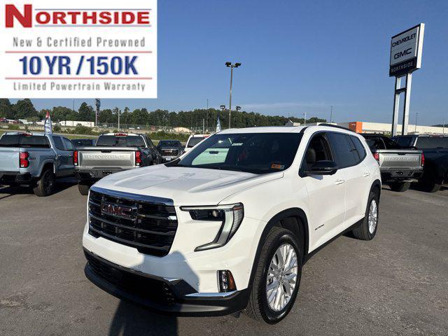 new 2025 GMC Acadia car, priced at $55,385