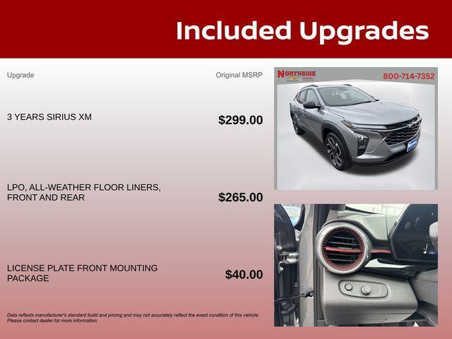 new 2025 Chevrolet Trax car, priced at $24,810