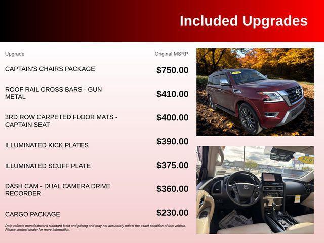 used 2024 Nissan Armada car, priced at $50,192