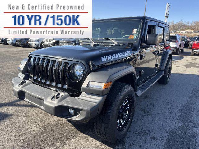 used 2021 Jeep Wrangler Unlimited car, priced at $27,995